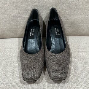 Stuart Weitzman Snakeskin Print Vintage Pumps Women's Size 9